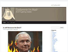 Tablet Screenshot of godammit.com